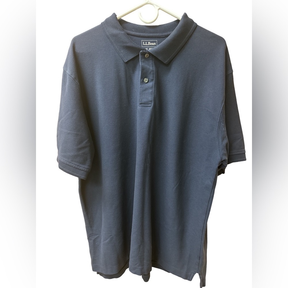 L.L.Bean Men’s Navy Polo Sz XL Excellent